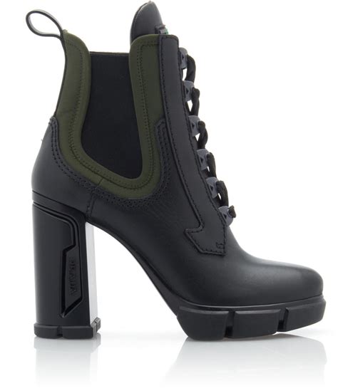 prada leather neoprene boots|prada ankle boots nordstrom.